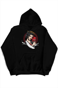 Unmasked hoody Black