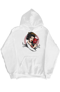 Unmasked hoody White