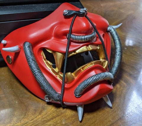 Extreme Kabuki Half Mask RED