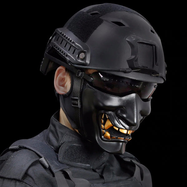 Kabuki Half Mask BLACK