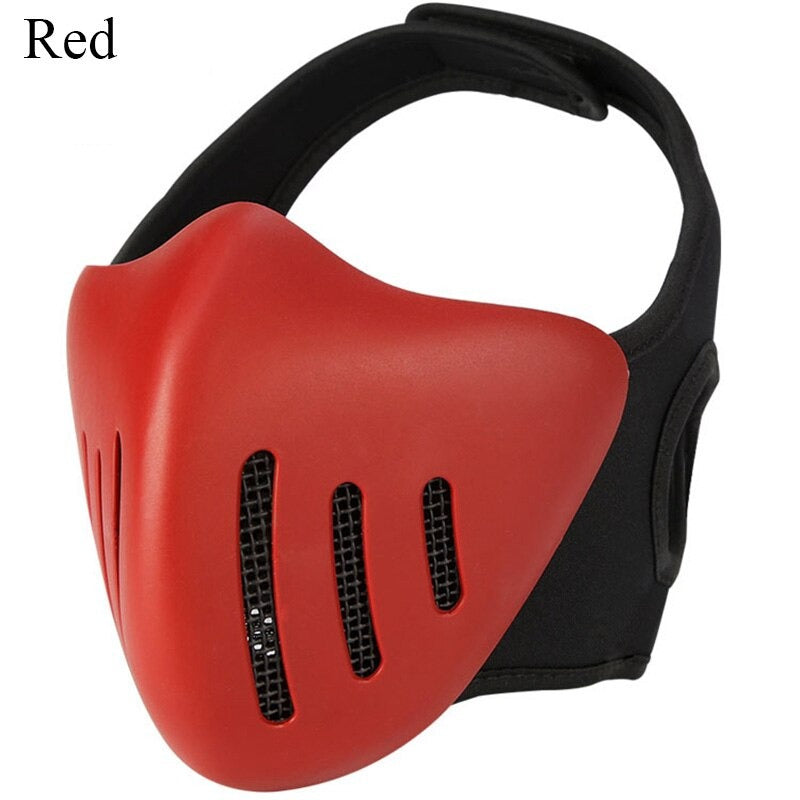 Half-Knight Mask RED